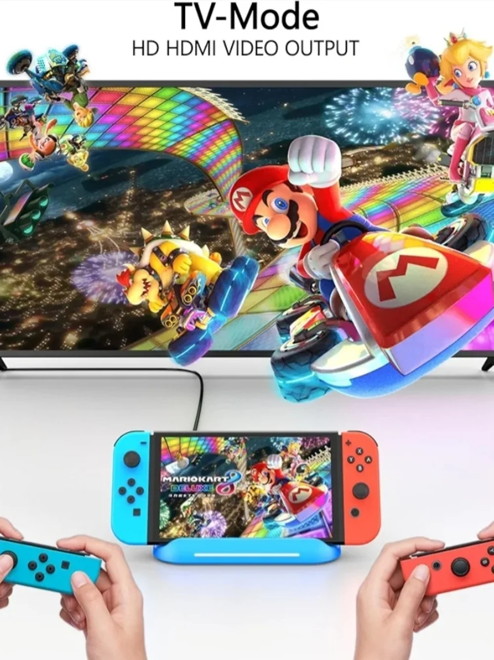 5 in 1 Switch Dock for Nintendo Switch OLED TV Adapter Switch Docking Station